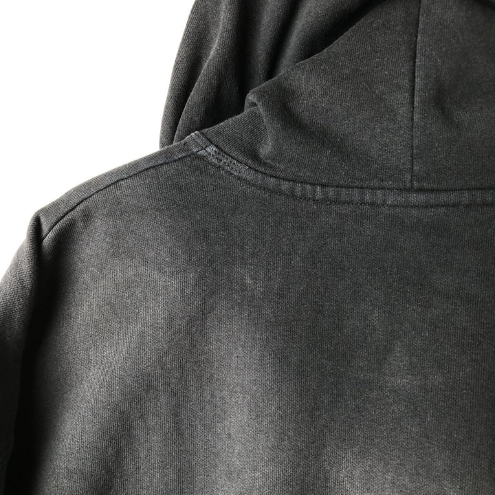 90'S Nike Sweatshirt Pullover Hoodie, Men's XL, Vintage cotton black type Vintage Second Hand