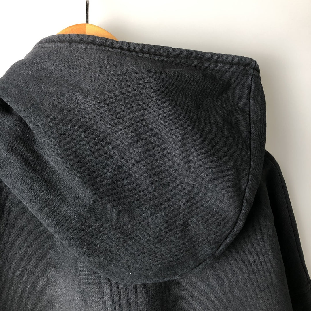 90'S Nike Sweatshirt Pullover Hoodie, Men's XL, Vintage cotton black type Vintage Second Hand