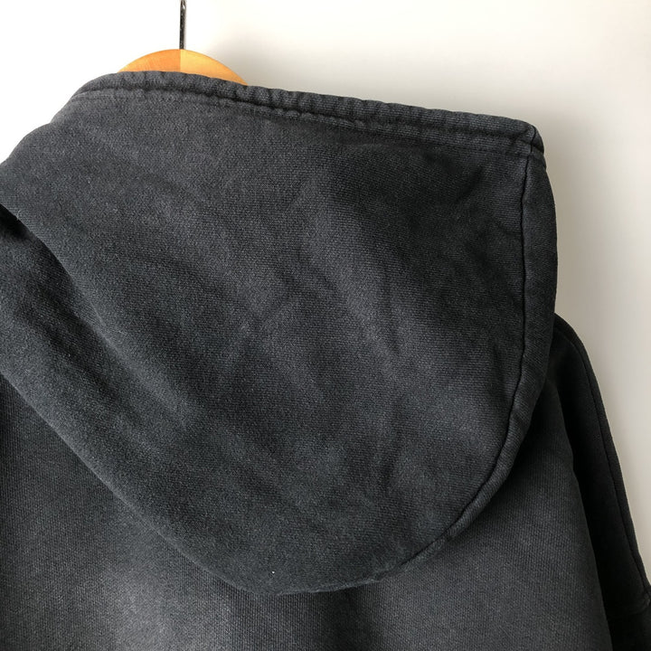 90'S Nike Sweatshirt Pullover Hoodie, Men's XL, Vintage cotton black type Vintage Second Hand