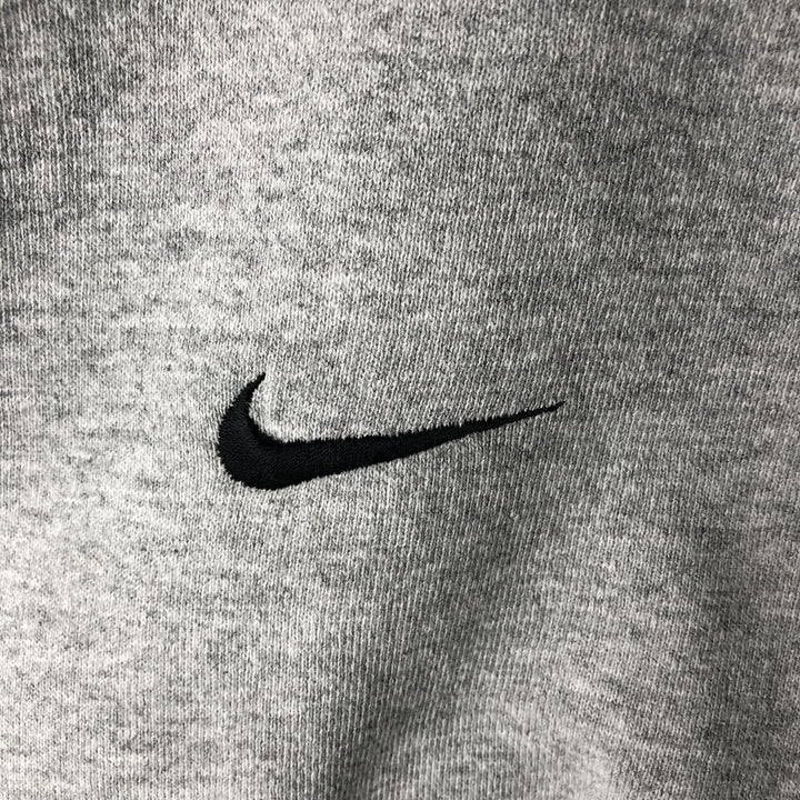 90'S Nike pullover sweatshirt, men's size L, vintage cotton gray type Vintage Second Hand