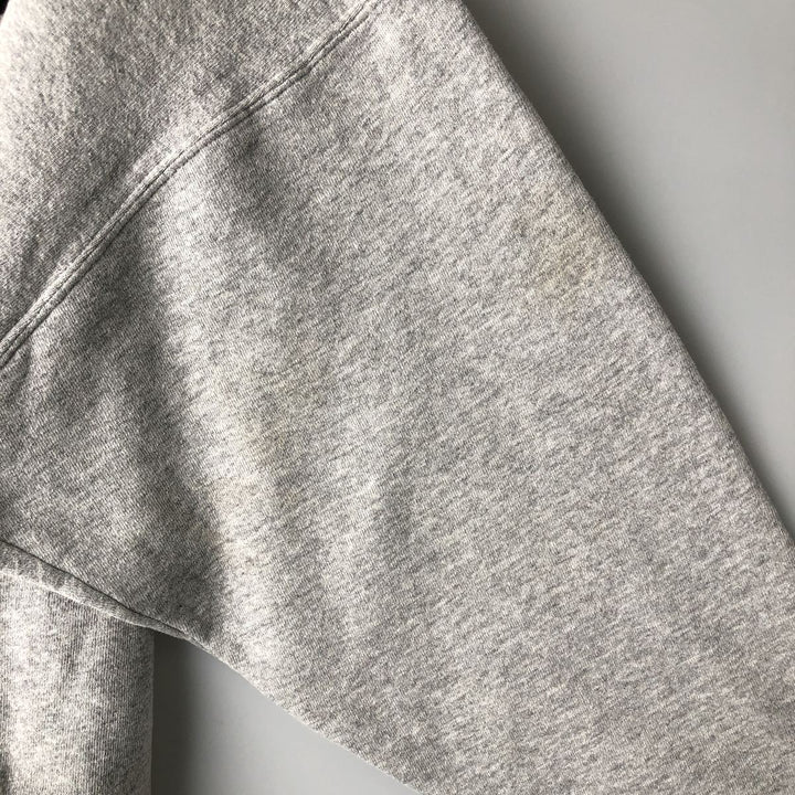 90'S Nike pullover sweatshirt, men's size L, vintage cotton gray type Vintage Second Hand