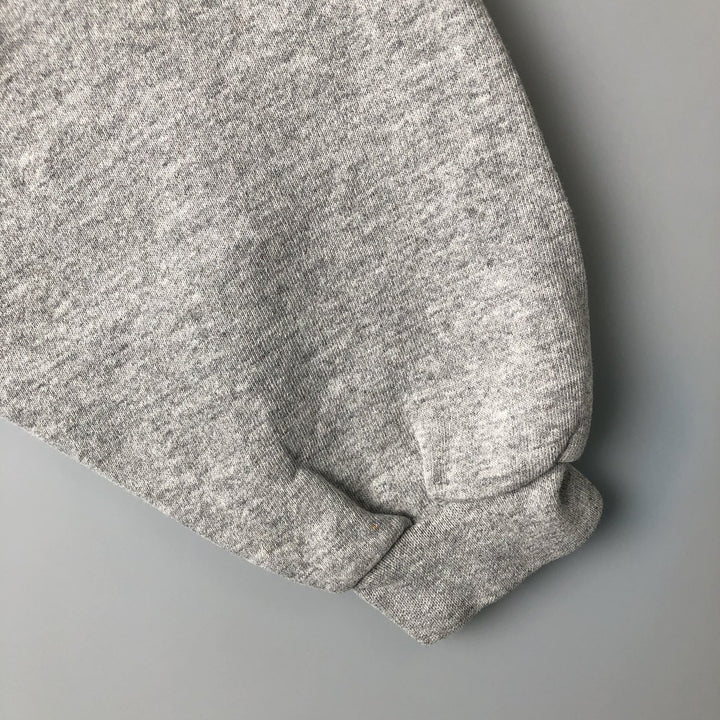90'S Nike pullover sweatshirt, men's size L, vintage cotton gray type Vintage Second Hand