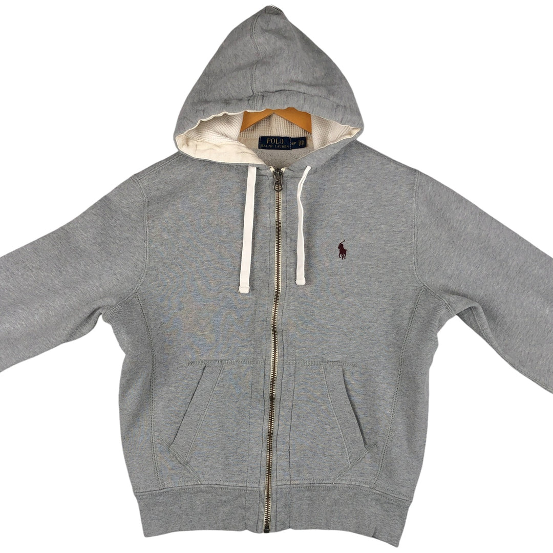 Ralph Lauren POLO RALPH LAUREN Sweat Full Zip Hoodie Men's S cotton gray type Vintage Second Hand
