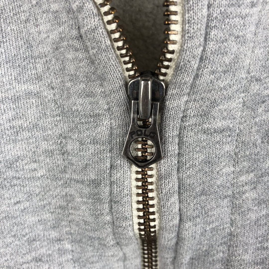 Ralph Lauren POLO RALPH LAUREN Sweat Full Zip Hoodie Men's S cotton gray type Vintage Second Hand