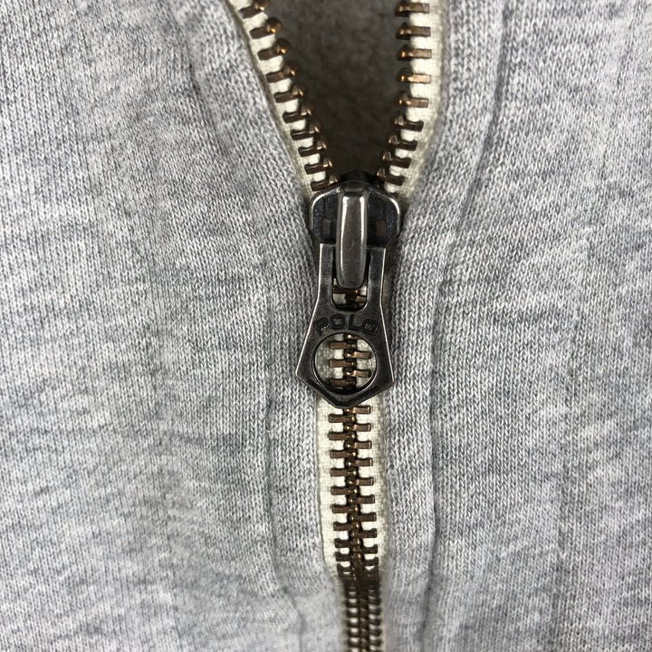 Ralph Lauren POLO RALPH LAUREN Sweat Full Zip Hoodie Men's S cotton gray type Vintage Second Hand