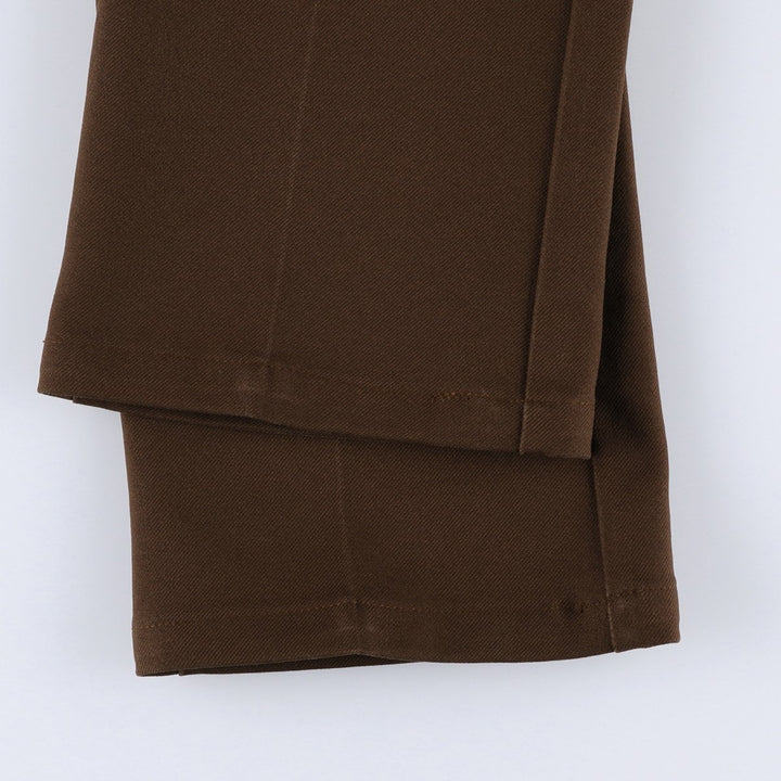Levi's 517 Boot Cut Flare Pants, Men's, Size 34 polyester brown type Vintage Second Hand