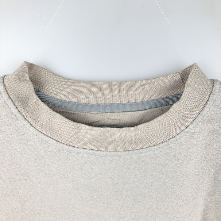 00'S Nike Logo Sweatshirt Trainer Men's M cotton Beige type Vintage Second Hand
