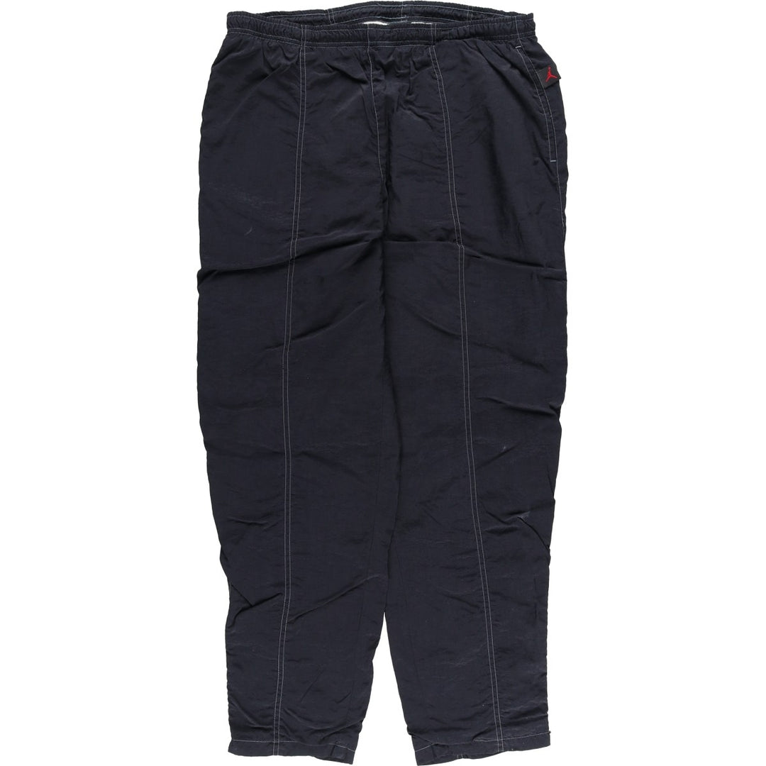 90'S Nike Nylon Pants, Shaka Shaka Pants, Men's M Size, Vintage Nylon black type Vintage Second Hand
