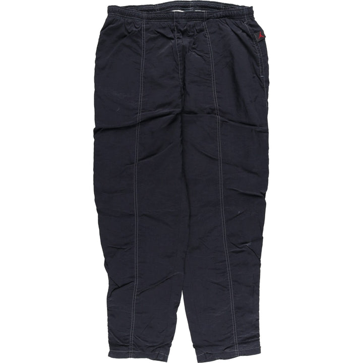 90'S Nike Nylon Pants, Shaka Shaka Pants, Men's M Size, Vintage Nylon black type Vintage Second Hand