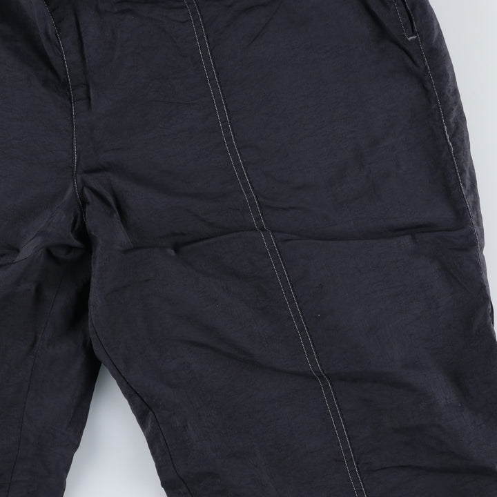 90'S Nike Nylon Pants, Shaka Shaka Pants, Men's M Size, Vintage Nylon black type Vintage Second Hand