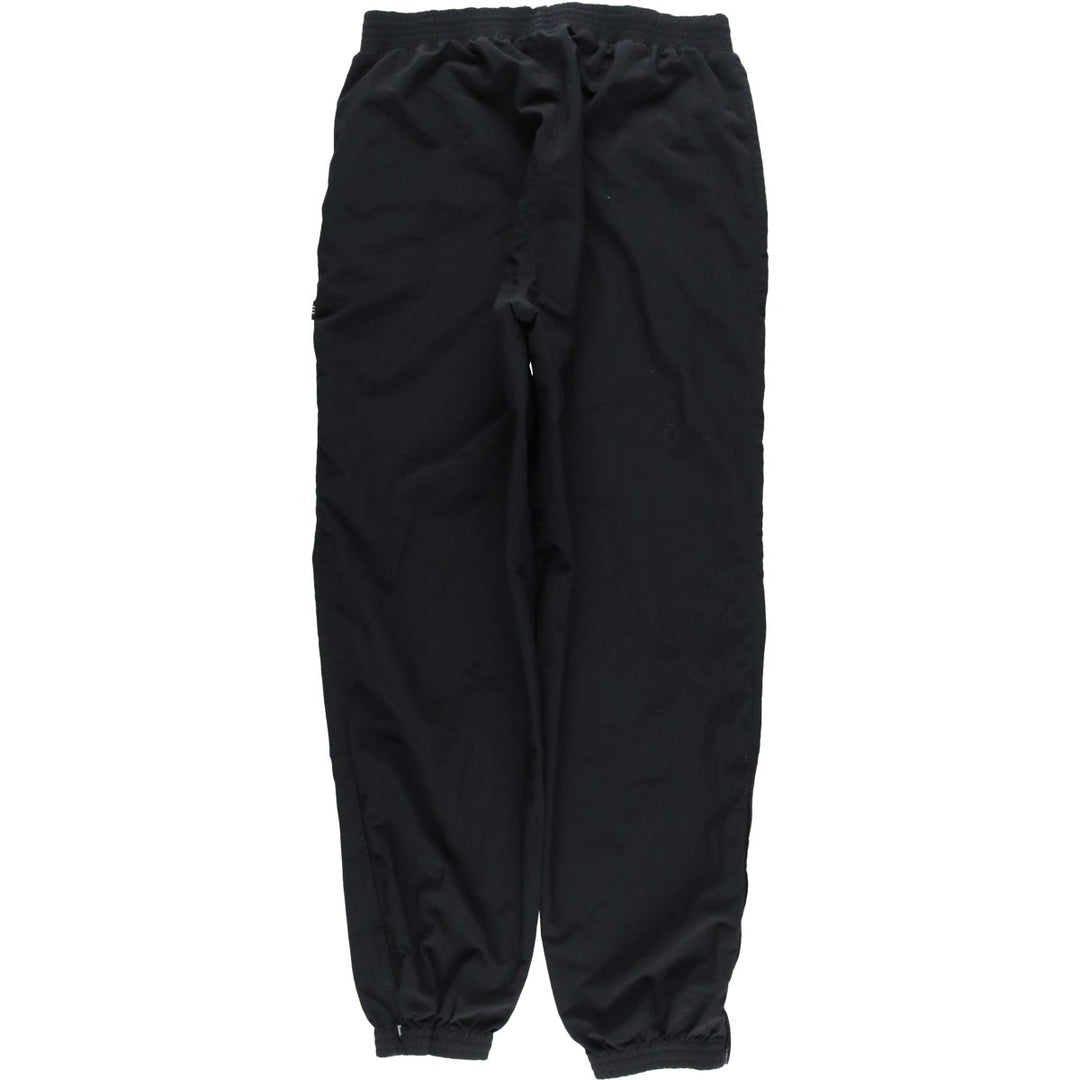 Vintage 1980'S Adidas warm-up pants, nylon, crinkly pants, men's size M. polyester black type Vintage Second Hand