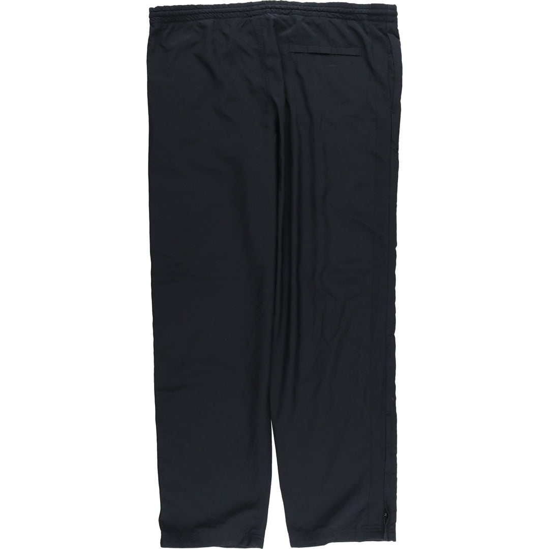 Nike warm-up pants, nylon pants, crinkle pants, men's size M polyester black type Vintage Second Hand