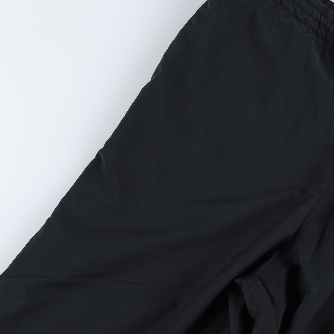 Nike warm-up pants, nylon pants, crinkle pants, men's size M polyester black type Vintage Second Hand