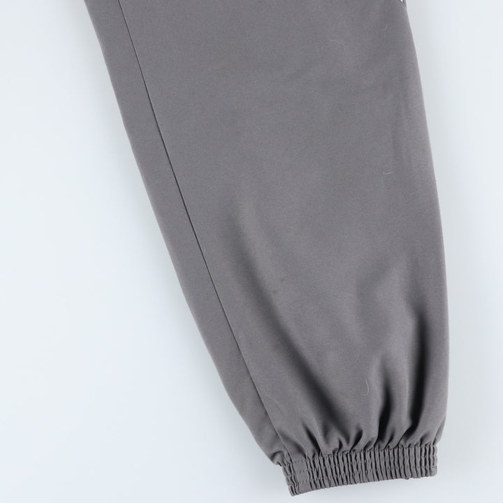 00'S Adidas warm-up pants, nylon pants, rustling pants, men's size L polyester gray type Vintage Second Hand