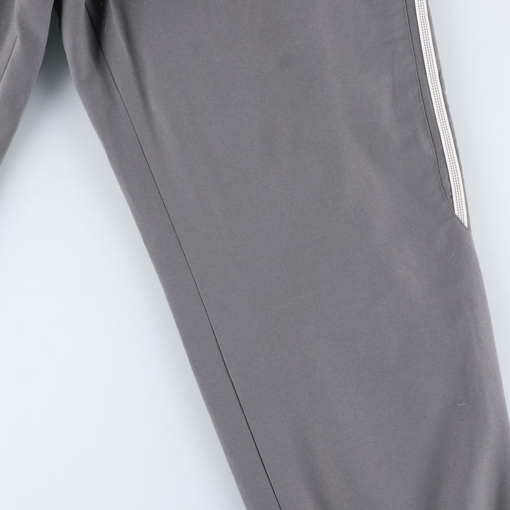 00'S Adidas warm-up pants, nylon pants, rustling pants, men's size L polyester gray type Vintage Second Hand