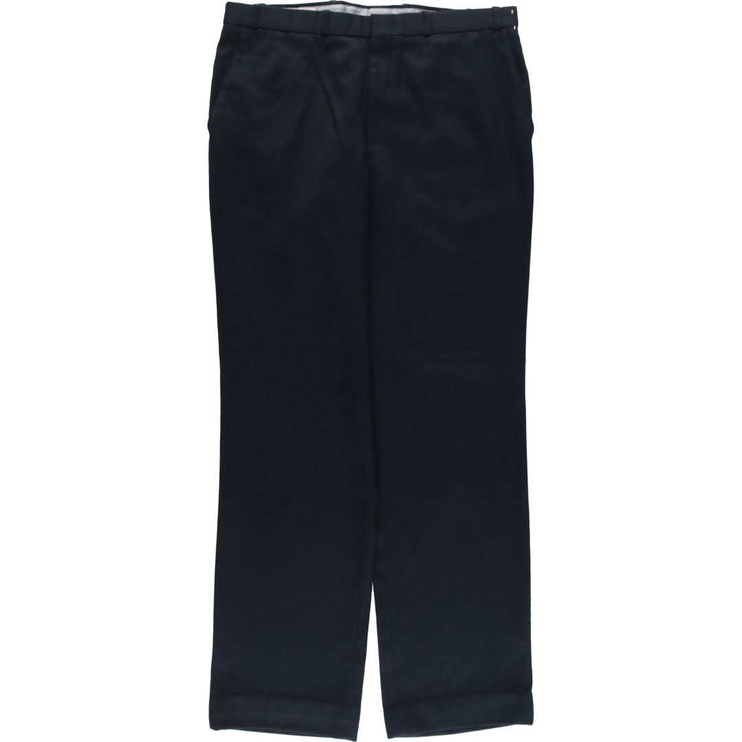 Vintage Don Parker wide-leg slacks, made in Canada, men's size W35. polyester black type Vintage Second Hand