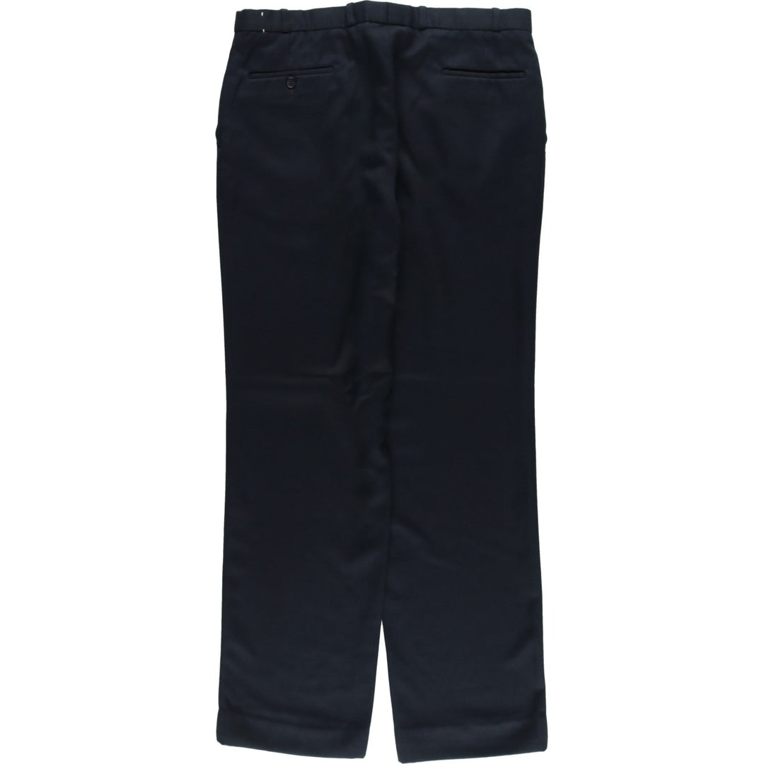 Vintage Don Parker wide-leg slacks, made in Canada, men's size W35. polyester black type Vintage Second Hand