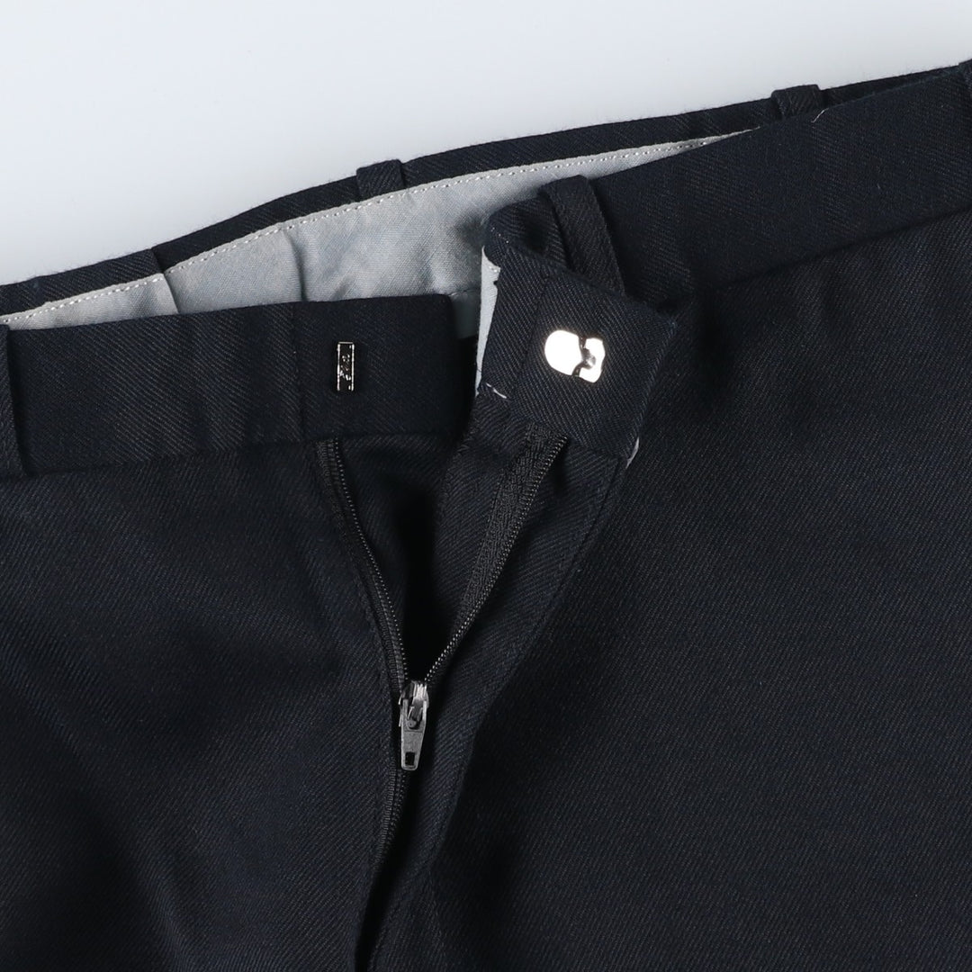 Vintage Don Parker wide-leg slacks, made in Canada, men's size W35. polyester black type Vintage Second Hand
