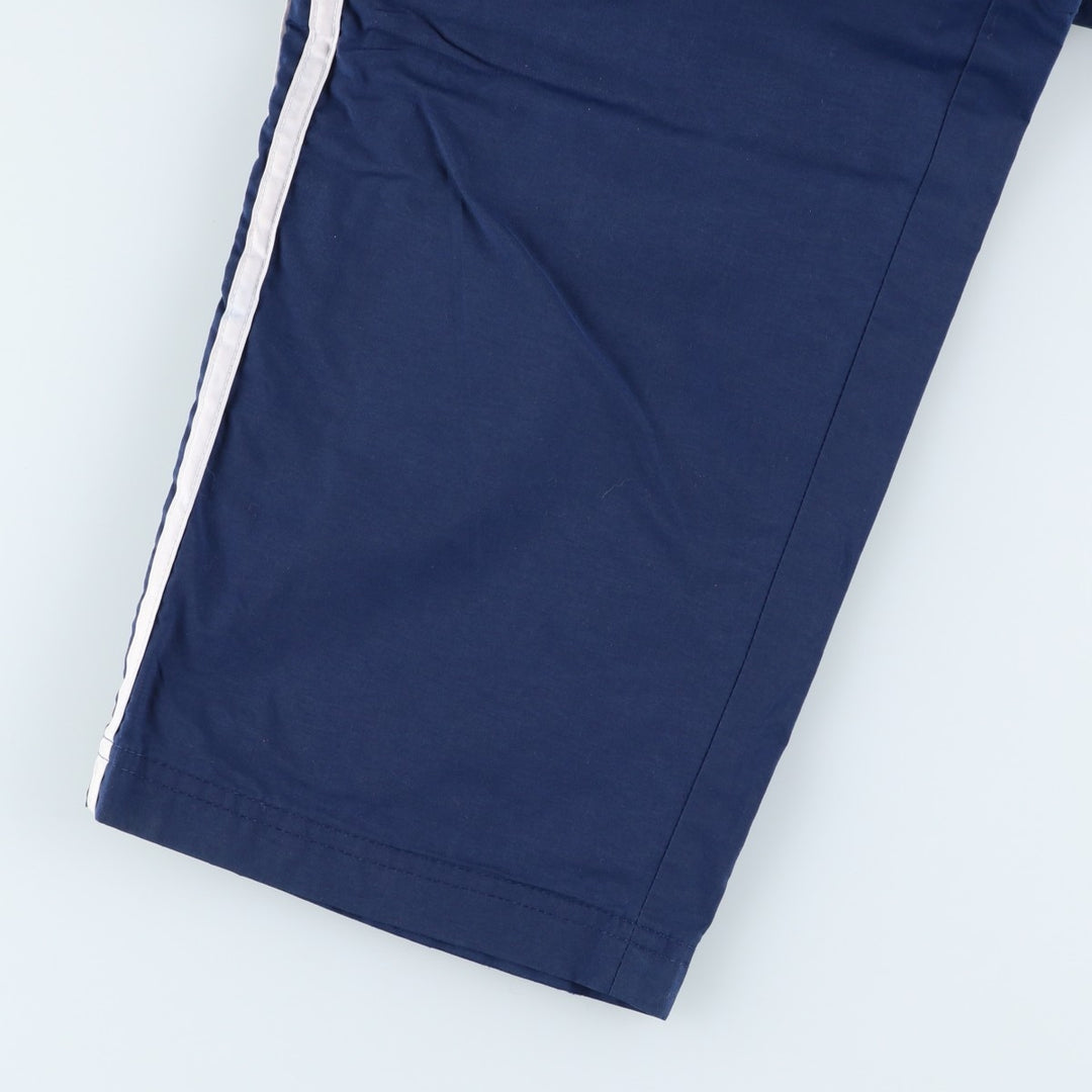 00'S Adidas nylon pants, rustling pants, men's size M Nylon blue type Vintage Second Hand