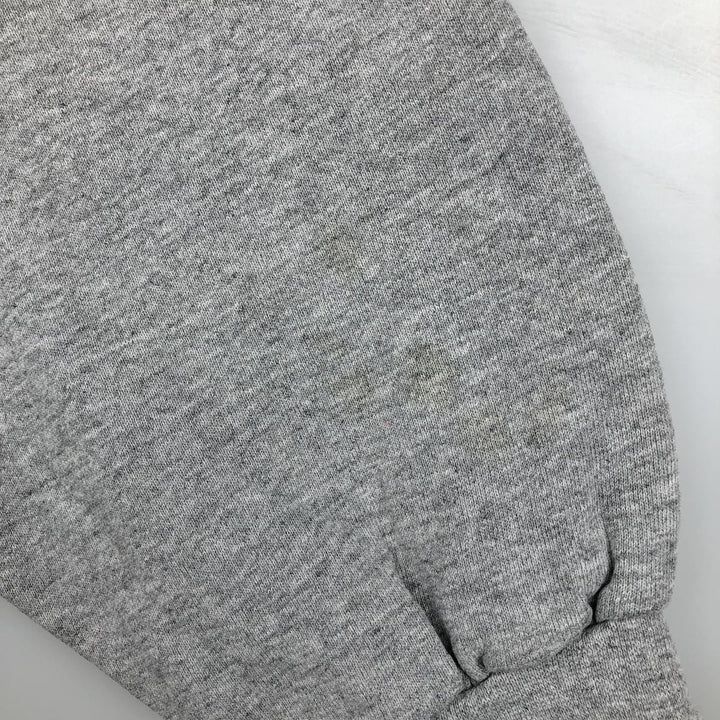 Vintage 90'S Reebok One-Point Logo Sweatshirt, Made in USA, Men's XL cotton gray type Vintage Second Hand