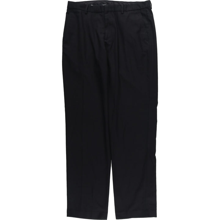 2000s~ Calvin Klein Men's Slacks, Size W36 polyester black type Vintage Second Hand