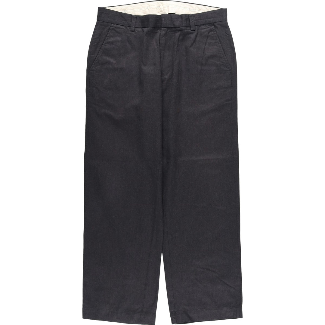 GAP Relaxed Fit Cotton Slacks, Men's Size 34 cotton gray type Vintage Second Hand