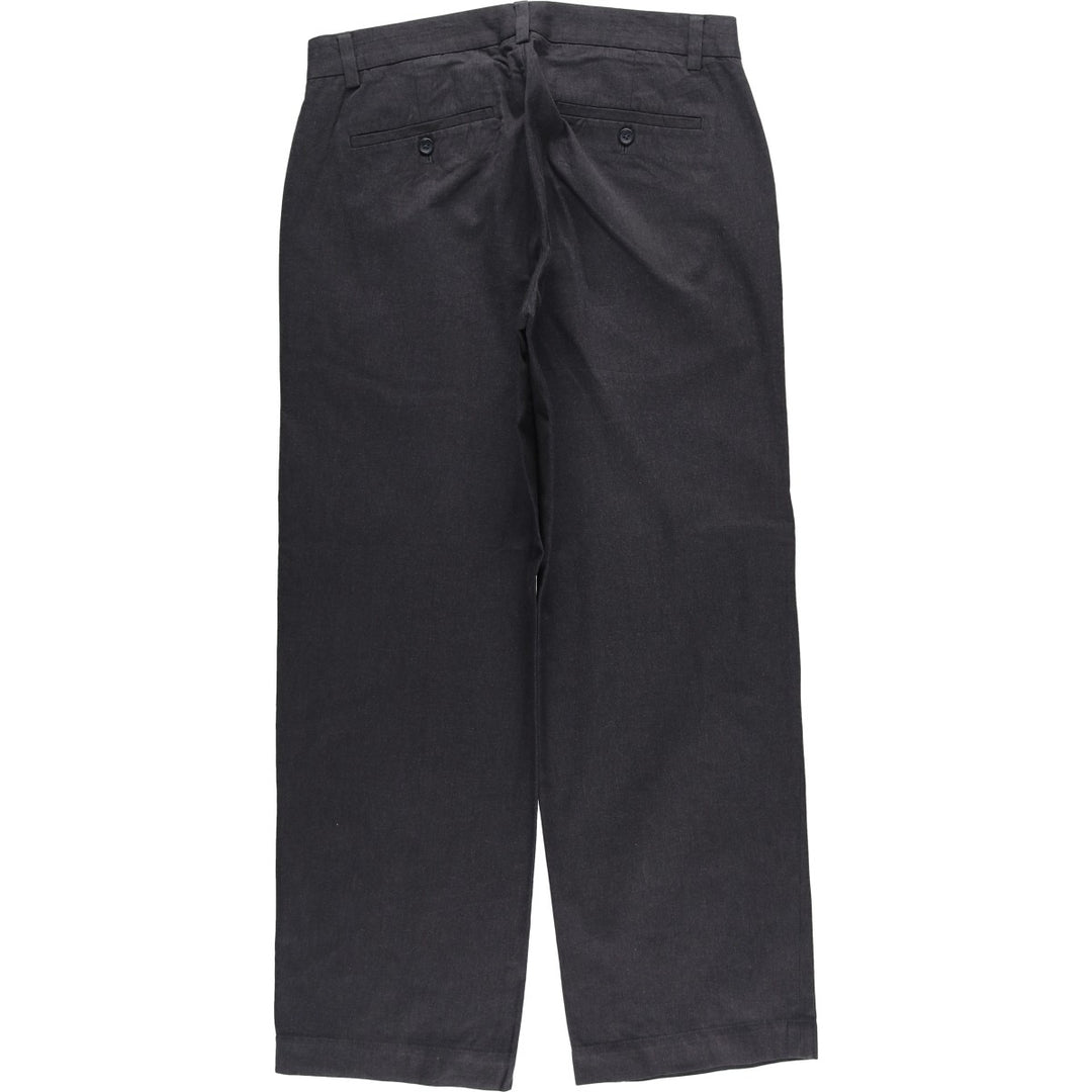 GAP Relaxed Fit Cotton Slacks, Men's Size 34 cotton gray type Vintage Second Hand