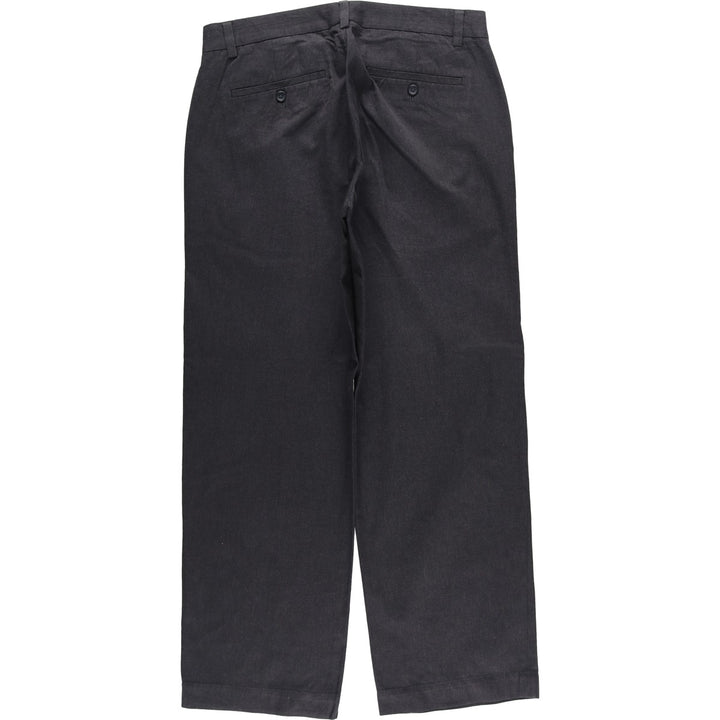 GAP Relaxed Fit Cotton Slacks, Men's Size 34 cotton gray type Vintage Second Hand