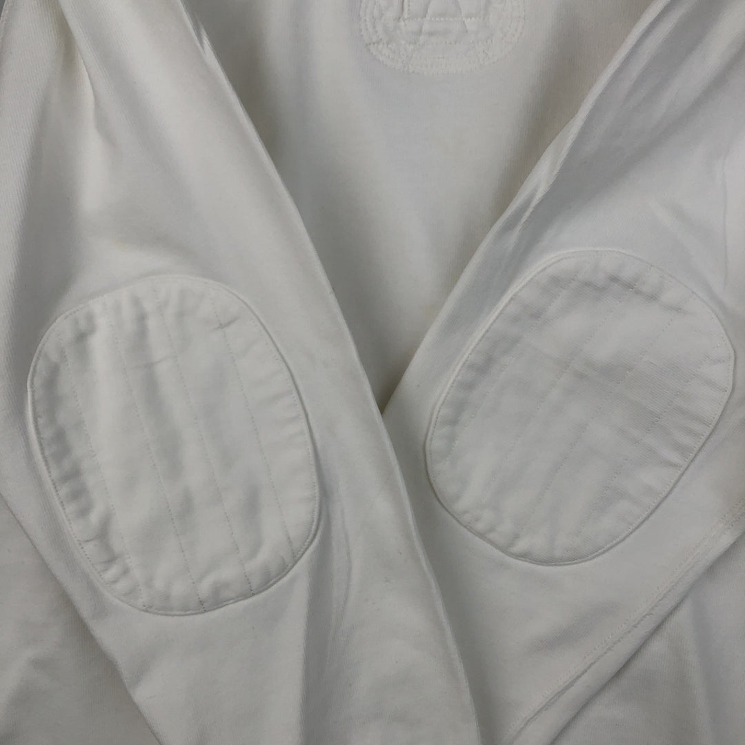 Ralph Lauren POLO by Ralph Lauren CUSTOM FIT long-sleeved rugby shirt, men's size XXL cotton white type Vintage Second Hand