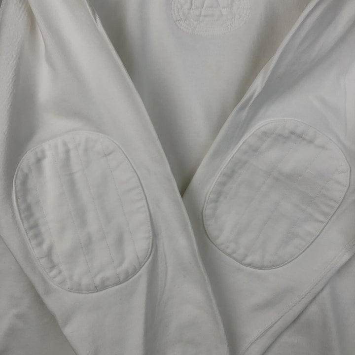 Ralph Lauren POLO by Ralph Lauren CUSTOM FIT long-sleeved rugby shirt, men's size XXL cotton white type Vintage Second Hand