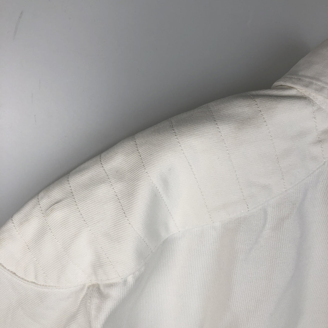 Ralph Lauren POLO by Ralph Lauren CUSTOM FIT long-sleeved rugby shirt, men's size XXL cotton white type Vintage Second Hand