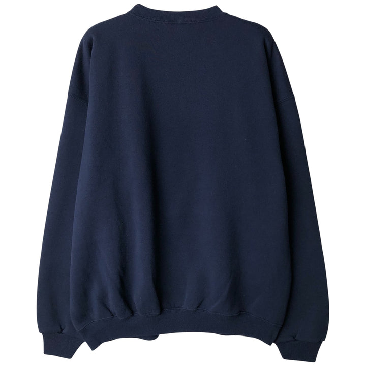 Vintage 90'S SOFFE HEAVY SWEATS college sweatshirt, made in the USA, men's size XL cotton navy blue type Vintage Second Hand