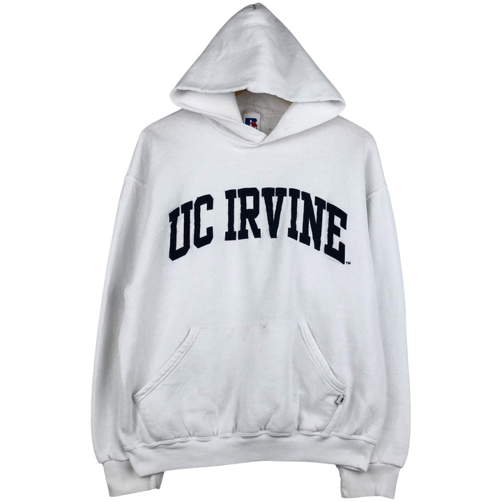Vintage 90'S Russell ATHLETIC College Pullover Hoodie, Men's Size L polyester white type Vintage Second Hand