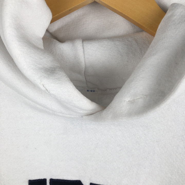 Vintage 90'S Russell ATHLETIC College Pullover Hoodie, Men's Size L polyester white type Vintage Second Hand
