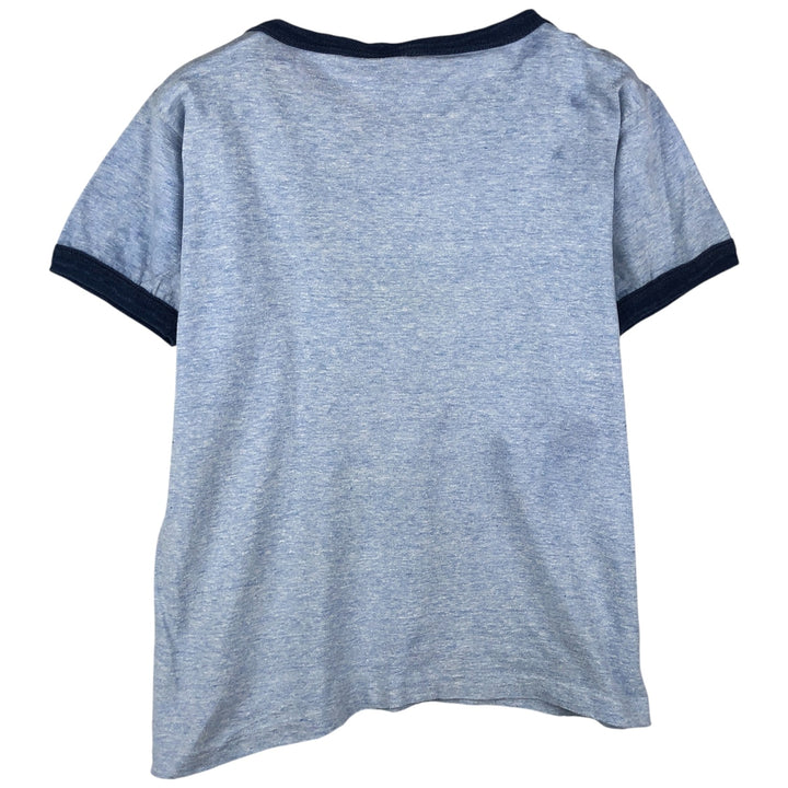 Vintage 1970'S Sportswear Ringer T-shirt, Men's Size Medium acrylic Blue type light blue Vintage Second Hand