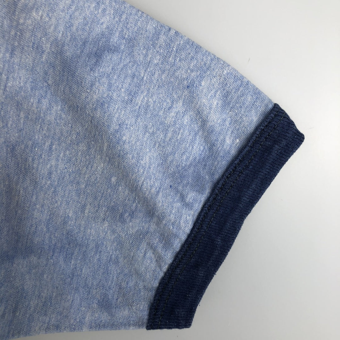 Vintage 1970'S Sportswear Ringer T-shirt, Men's Size Medium acrylic Blue type light blue Vintage Second Hand