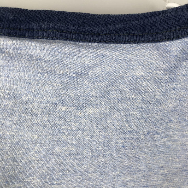 Vintage 1970'S Sportswear Ringer T-shirt, Men's Size Medium acrylic Blue type light blue Vintage Second Hand