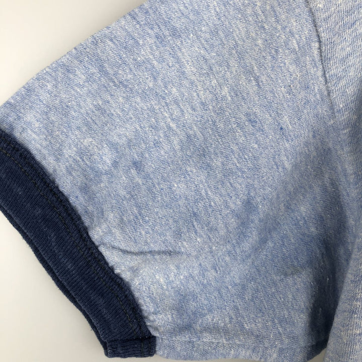 Vintage 1970'S Sportswear Ringer T-shirt, Men's Size Medium acrylic Blue type light blue Vintage Second Hand