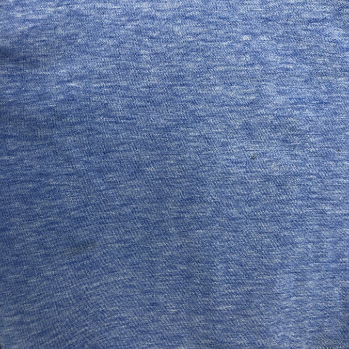 Vintage College Ringer T-Shirt, Men's Size Small unclear blue type Vintage Second Hand