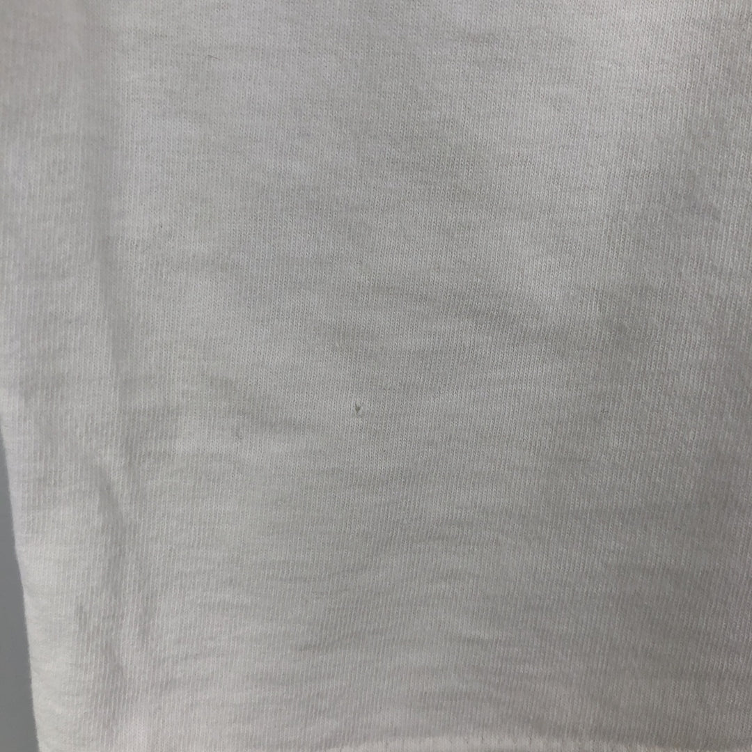 90'S ONEITA PowerPro Ringer T-Shirt, Men's XL, Vintage cotton white type Vintage Second Hand