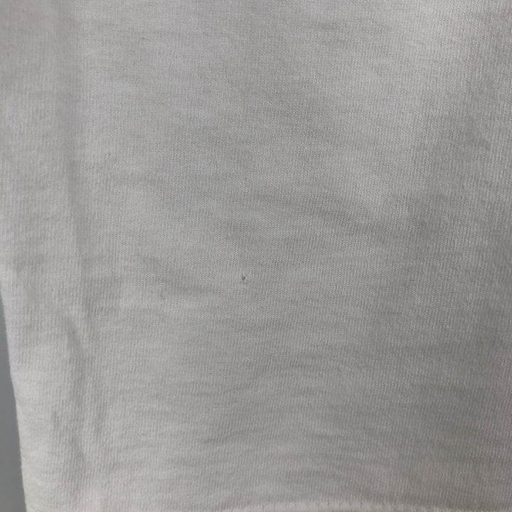 90'S ONEITA PowerPro Ringer T-Shirt, Men's XL, Vintage cotton white type Vintage Second Hand