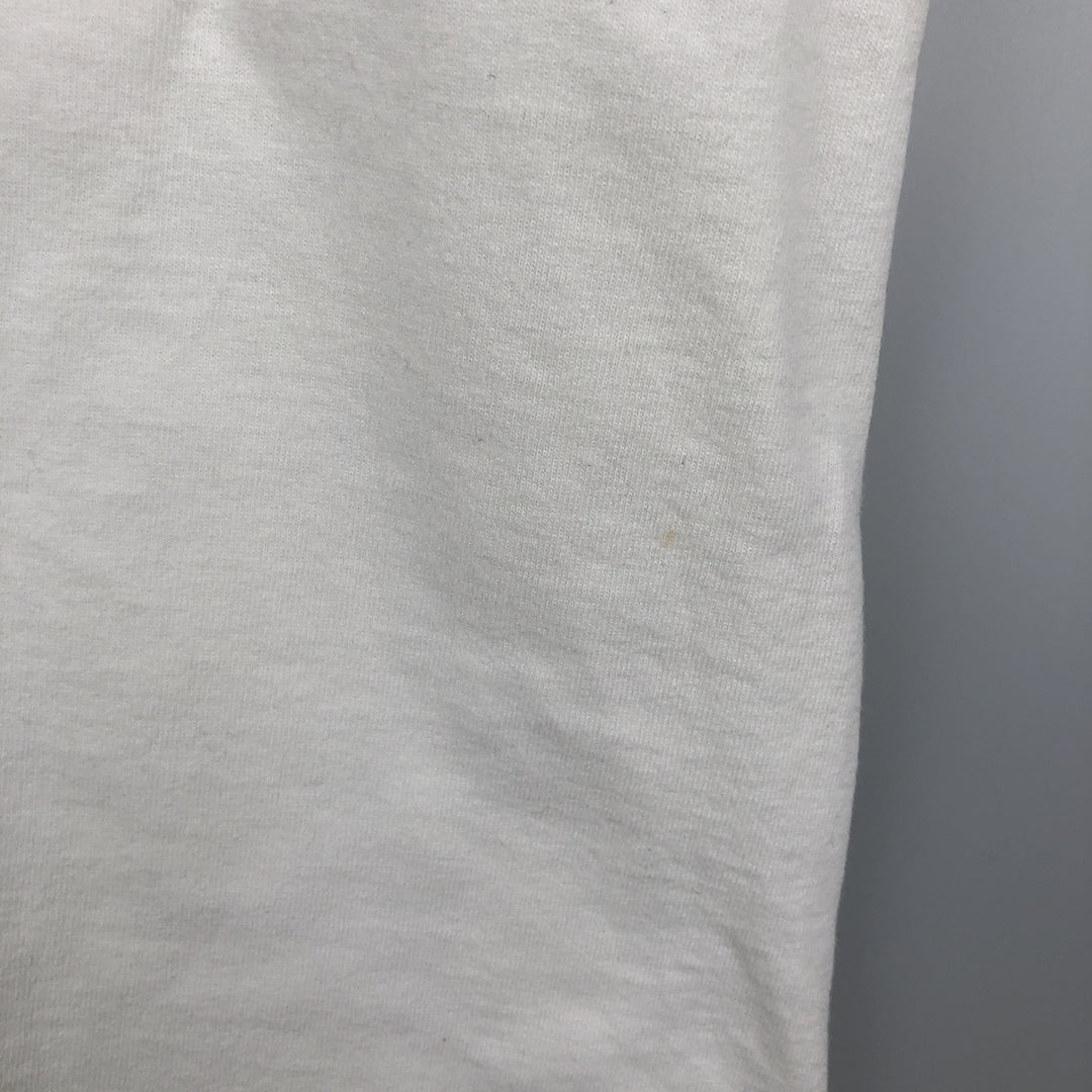 90'S ONEITA PowerPro Ringer T-Shirt, Men's XL, Vintage cotton white type Vintage Second Hand