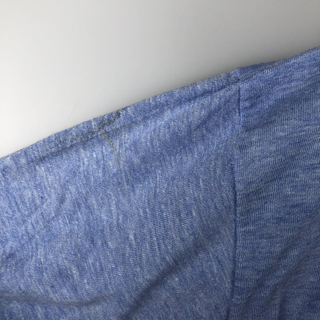 Vintage 90'S Ringer T-shirt, Men's Size Small unclear blue type Vintage Second Hand