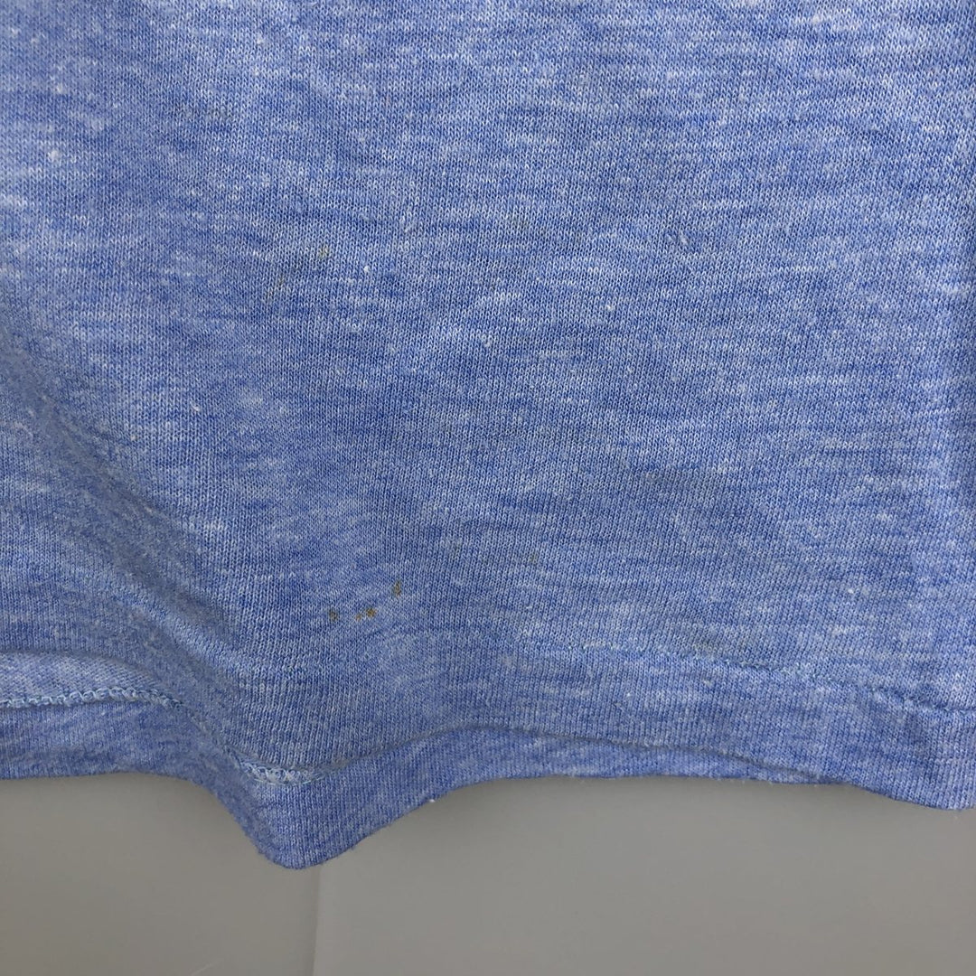 Vintage 90'S Ringer T-shirt, Men's Size Small unclear blue type Vintage Second Hand