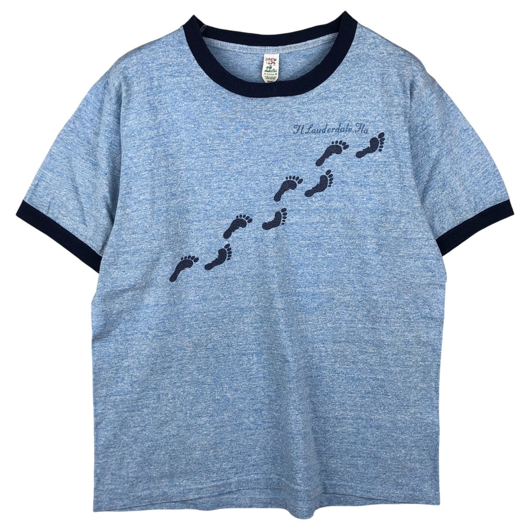 Sherry Ringer T-shirt, men's, XL, vintage cotton blue type Vintage Second Hand