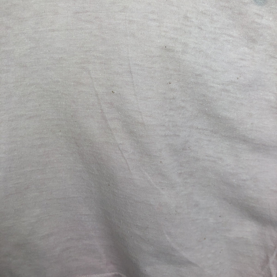 Vintage Ringer T-shirt, men's size M cotton pink type Vintage Second Hand
