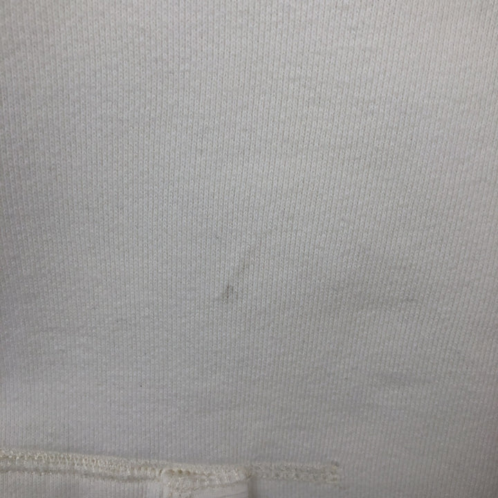Ralph Lauren POLO by Ralph Lauren Sweatshirt Half Button Hoodie Men's XL cotton white type Vintage Second Hand