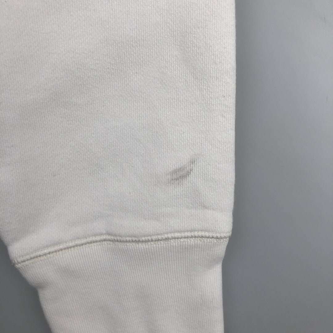 Ralph Lauren POLO by Ralph Lauren Sweatshirt Half Button Hoodie Men's XL cotton white type Vintage Second Hand