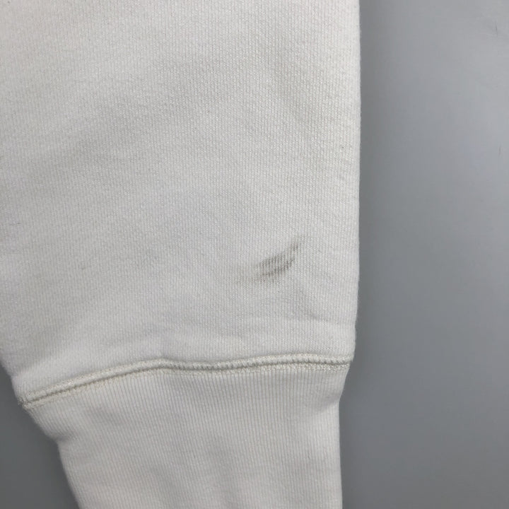 Ralph Lauren POLO by Ralph Lauren Sweatshirt Half Button Hoodie Men's XL cotton white type Vintage Second Hand