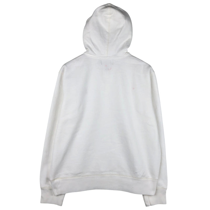 Ralph Lauren POLO by Ralph Lauren Sweatshirt Half Button Hoodie Men's L size cotton white type Vintage Second Hand